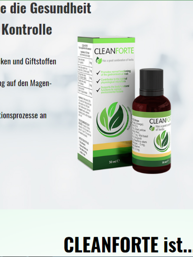 Clean Forte Bewertung